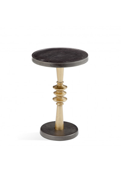 Brass & Bronze Screwdriver Martini Accent Side Table