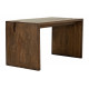 Reclaimed Pine Driftwood Look Medium Finish Desk or Dining Table