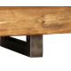Reclaimed Slab Wood Bench Box Style