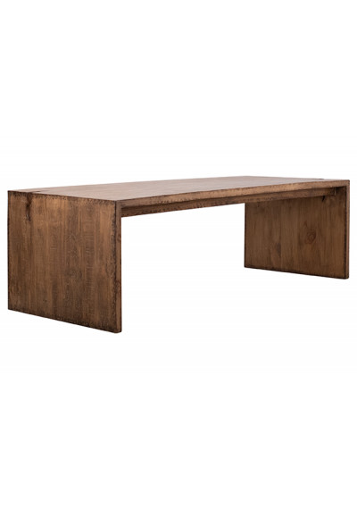 Reclaimed Pine Driftwood Look Medium Finish EXTRA Long Dining Table
