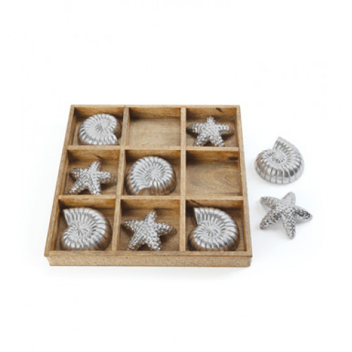 Shells & Starfish Tic Tac Toe Game