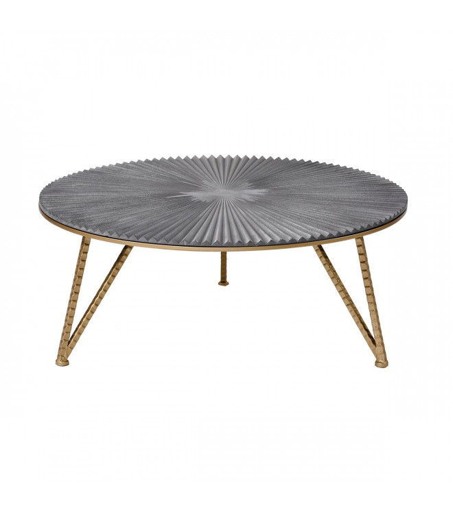 Silver Round Tail Table, Silver Circle Side Table