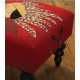 Southwestern Indian Scout Ottoman Bench Hand Hooked Rug