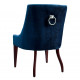 Royal Blue Velvet Chair Dining Set of 2