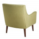 Green Chartreuse Mid-Century Accent Chair 