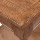 Traditional Style Bottom Shelf 6 Leg Coffee Table