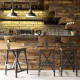 Industrial Barstool with or without Back