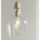 Bell Glass Shade Gold Body Floor Lamp White Marble Base