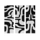 Black & White Abstract Wood 3 Piece Wall Art