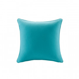 Solid Teal Indoor Outdoor Square Pillow