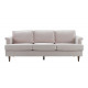 Light Blush Velvet Cosmopolitan Sofa