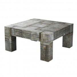 Heavy Duty Industrial Style Square Coffee Table
